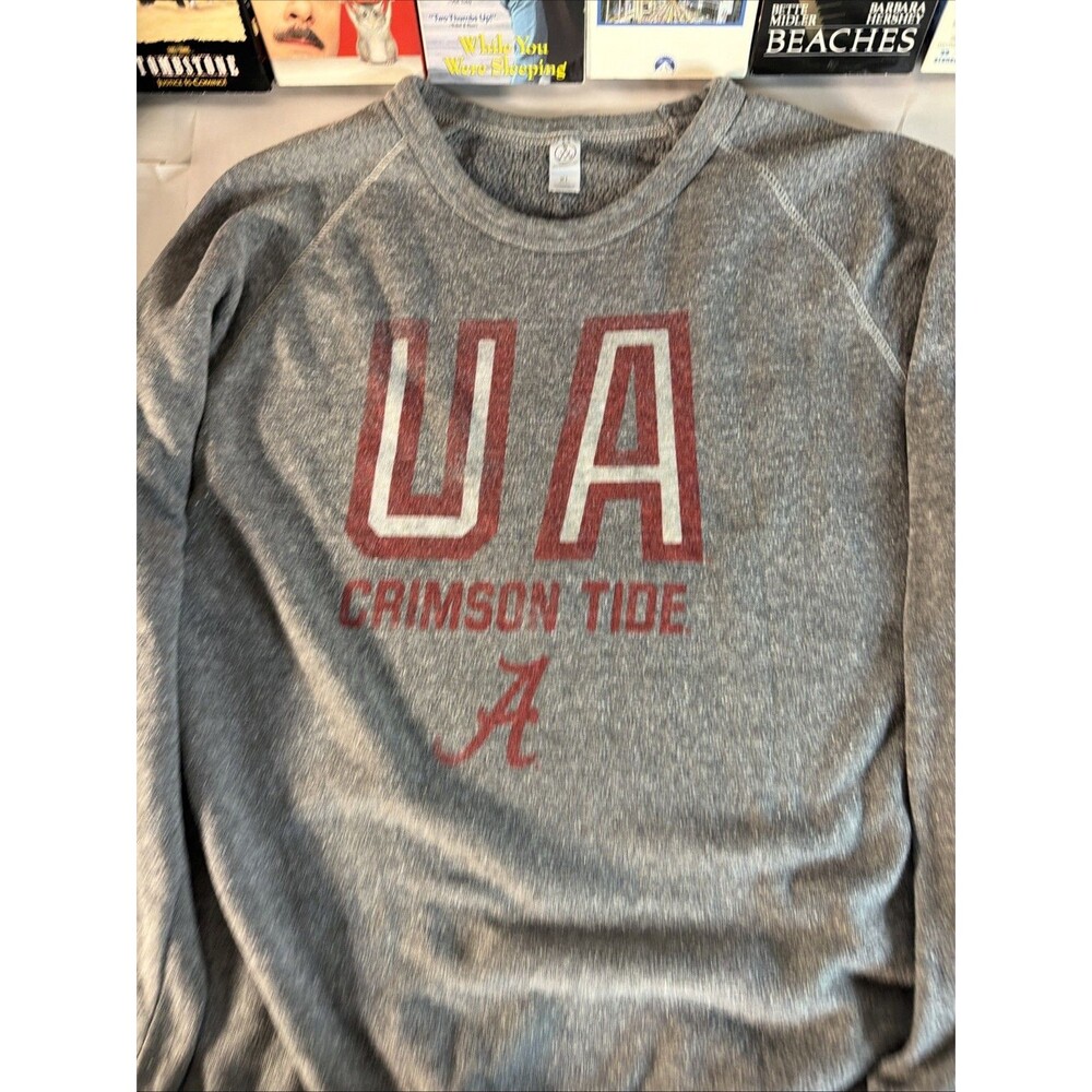 Alabama Crimson Tide  SEC NCAA Grey Sweatshirt Size XL
